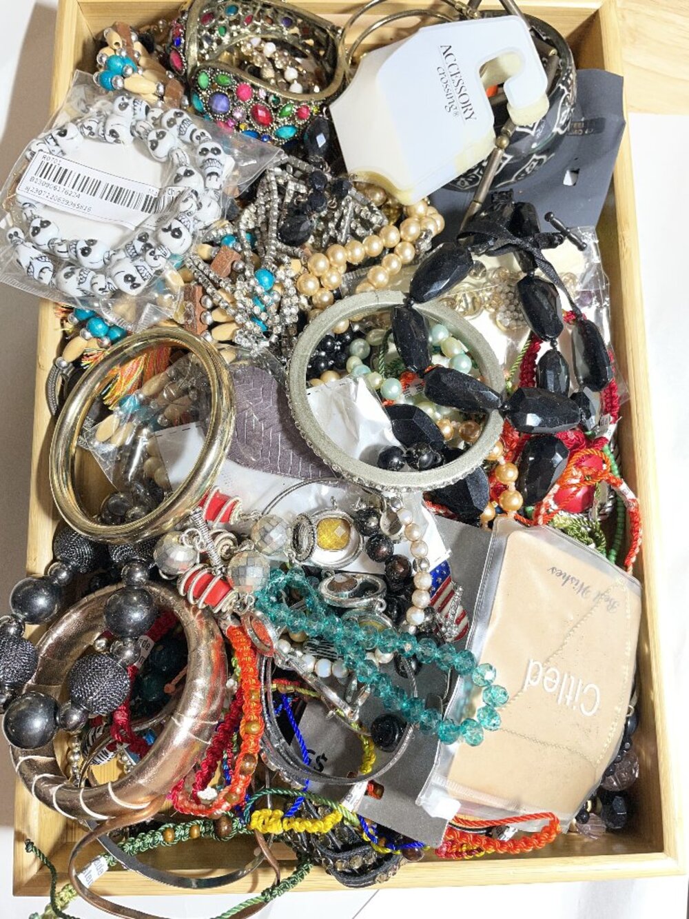 Huge Craft Repair Junk Tangled Findings Parts Jewelry Mix 3.13 Lbs Lot C124